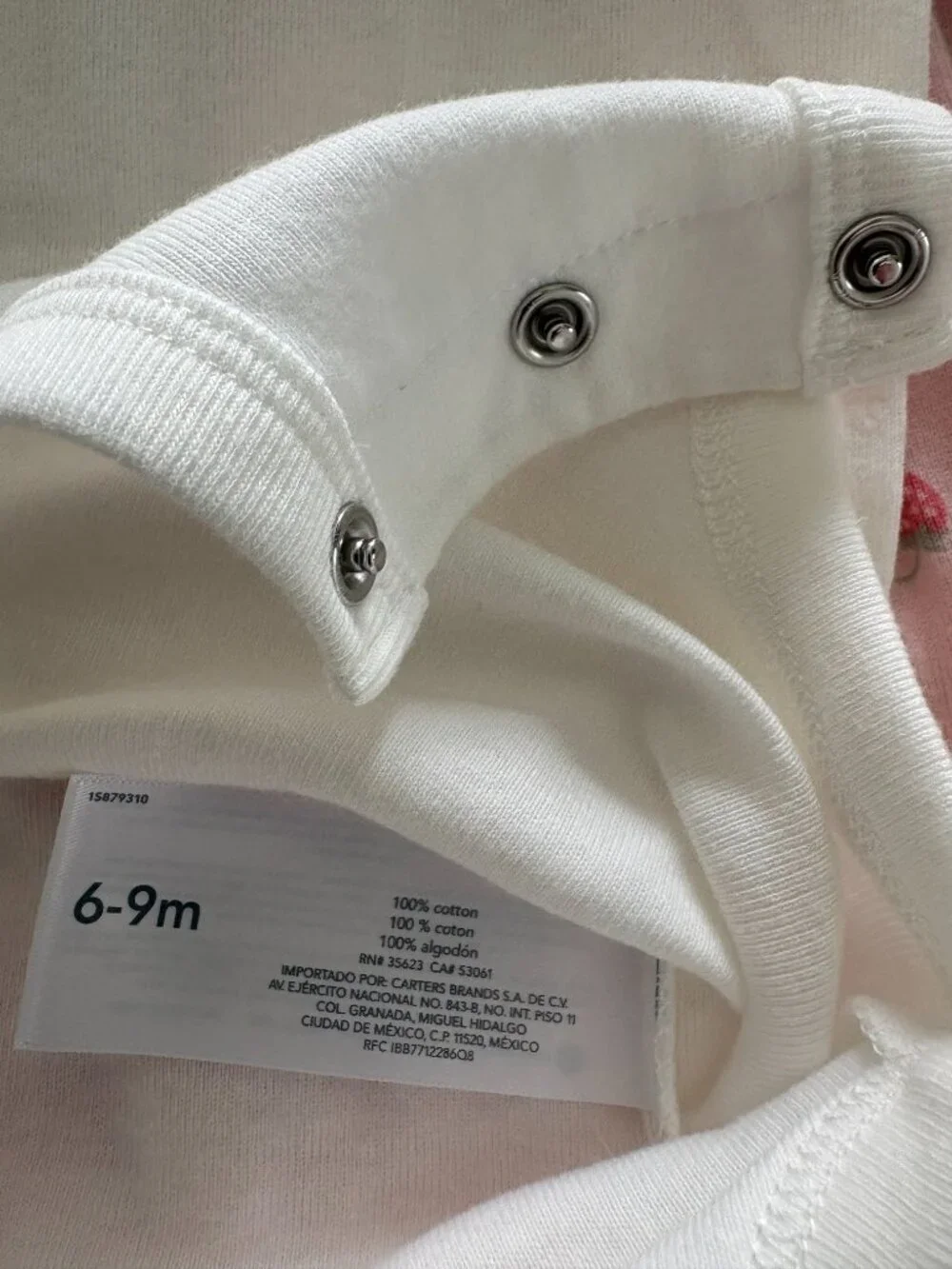 Carter's Child of Mine Baby Girl Strawberry Cardigan Outfit Set, Size 6-9 Months
